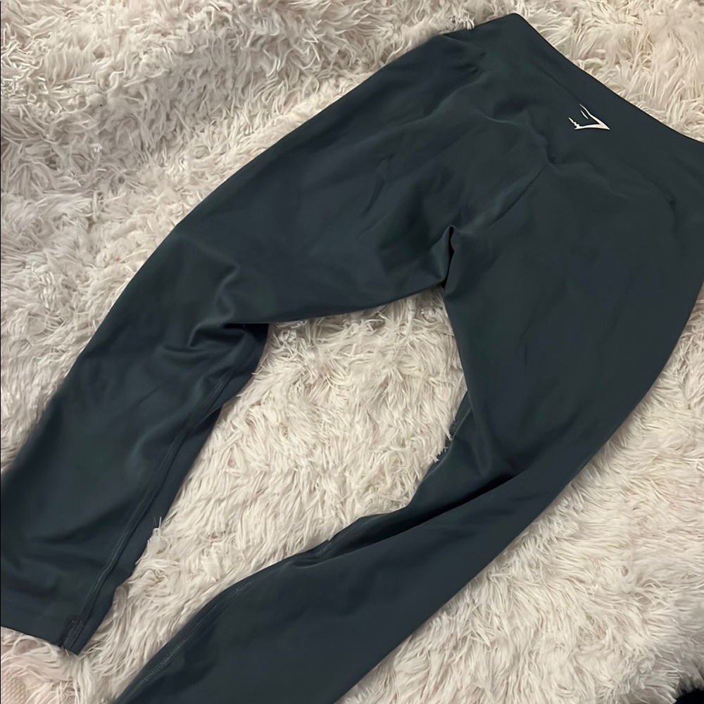 Gym shark Dark grey blue capri Leggings